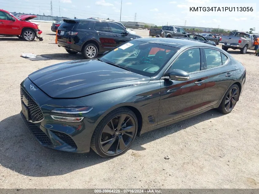 KMTG34TA1PU113056 2023 Genesis G70 2.0T Rwd