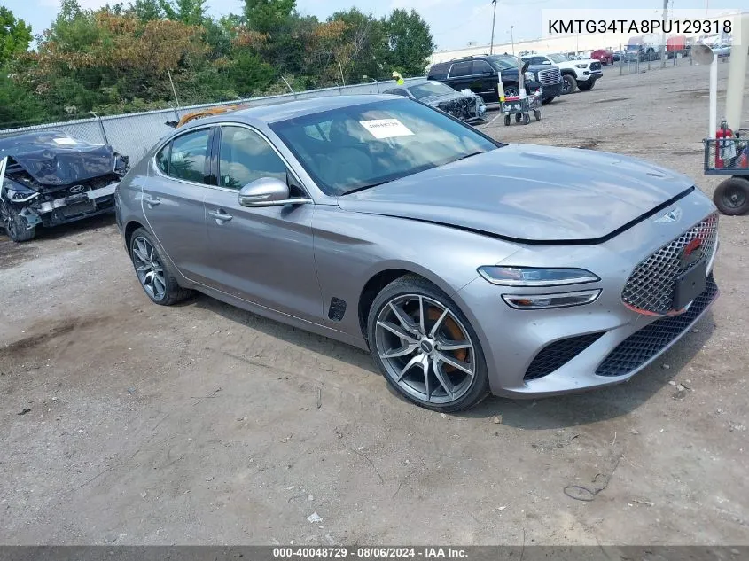 2023 Genesis G70 2.0T Awd VIN: KMTG34TA8PU129318 Lot: 40048729