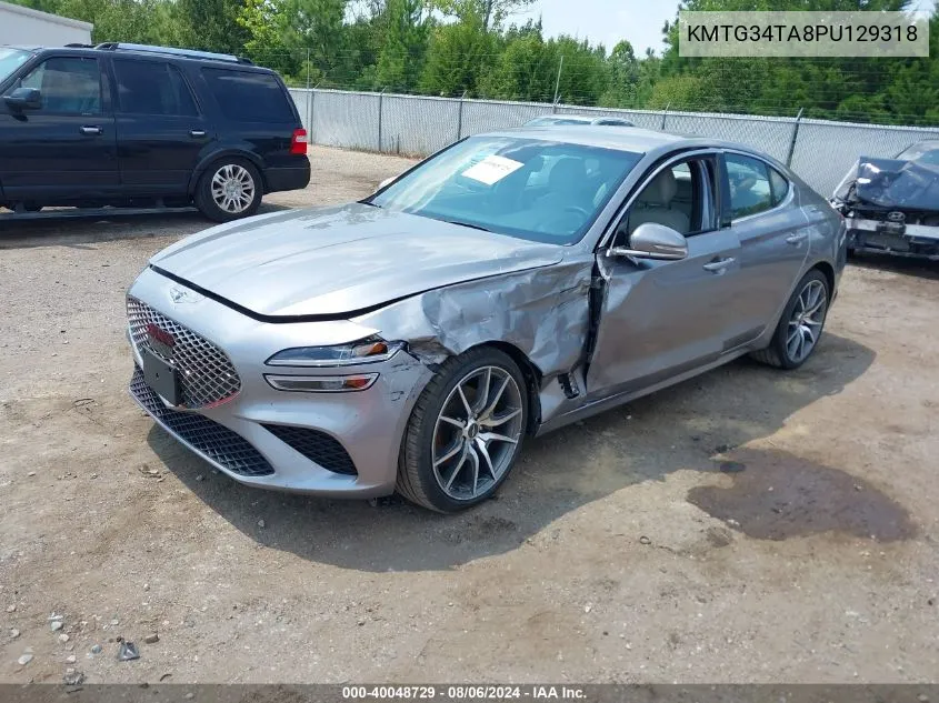 2023 Genesis G70 2.0T Awd VIN: KMTG34TA8PU129318 Lot: 40048729