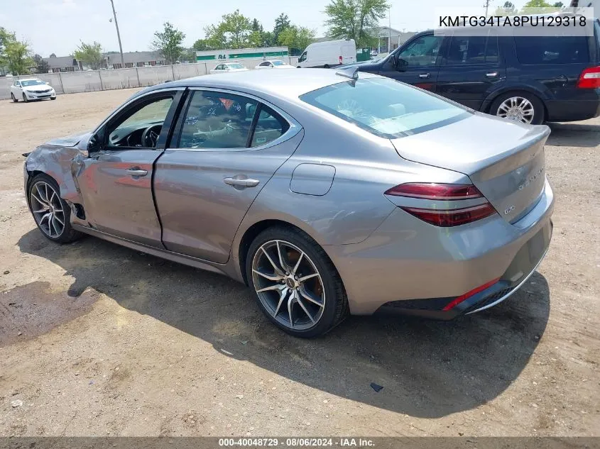 KMTG34TA8PU129318 2023 Genesis G70 2.0T Awd