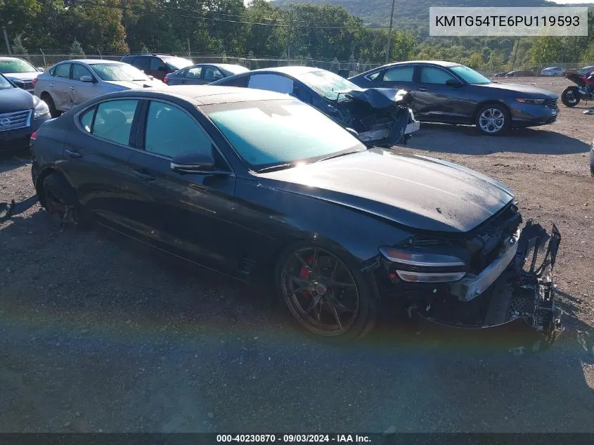 KMTG54TE6PU119593 2023 Genesis G70 3.3T Awd