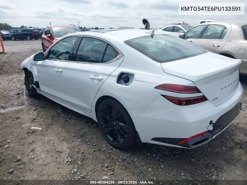 2023 Genesis G70 3.3T Rwd VIN: KMTG54TE6PU133591 Lot: 40394205