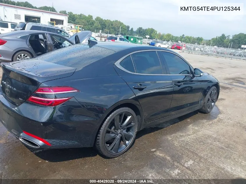 2023 Genesis G70 3.3T Rwd VIN: KMTG54TE4PU125344 Lot: 40429320