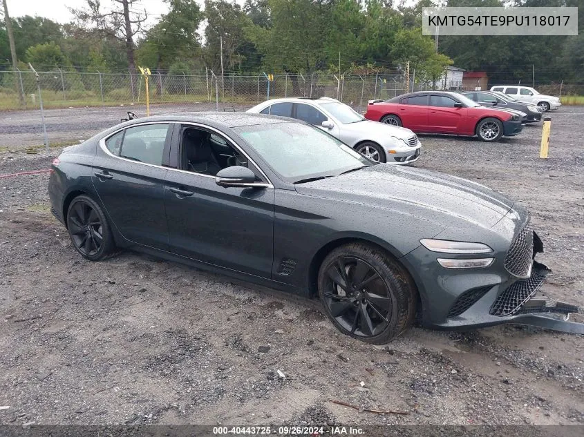 2023 Genesis G70 Sport Advanced/Sport Prestige VIN: KMTG54TE9PU118017 Lot: 40443725