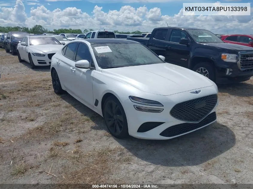 2023 Genesis G70 2.0T Rwd VIN: KMTG34TA8PU133398 Lot: 40474156