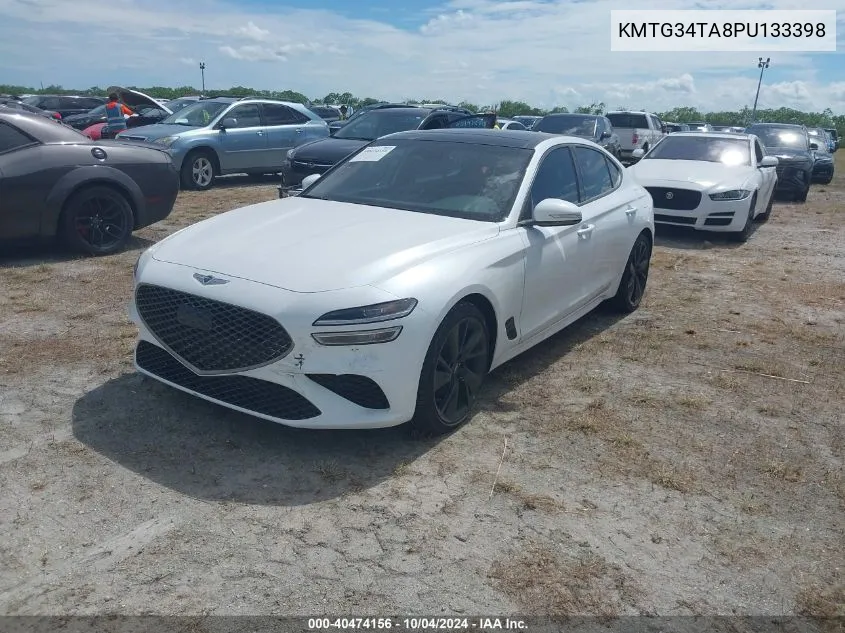 2023 Genesis G70 2.0T Rwd VIN: KMTG34TA8PU133398 Lot: 40474156