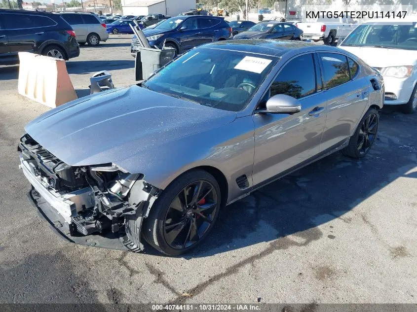 2023 Genesis G70 3.3T Rwd VIN: KMTG54TE2PU114147 Lot: 40744181