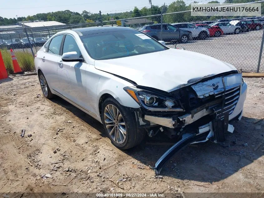 2017 Genesis G80 3.8 VIN: KMHGN4JE4HU176664 Lot: 40161809