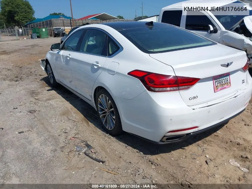 KMHGN4JE4HU176664 2017 Genesis G80 3.8