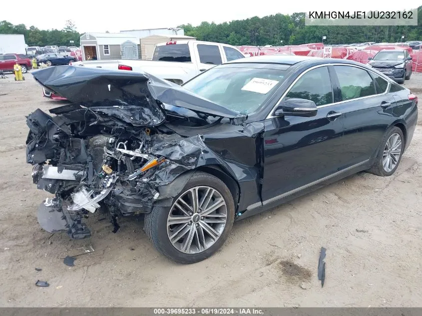 KMHGN4JE1JU232162 2018 Genesis G80 3.8