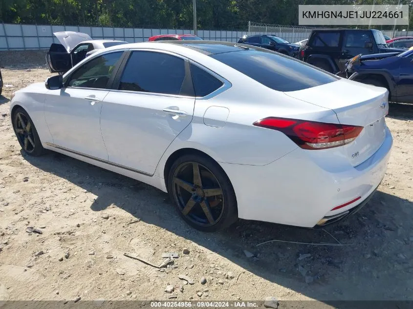 KMHGN4JE1JU224661 2018 Genesis G80 3.8