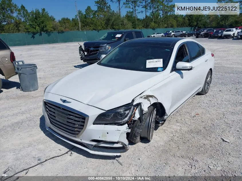 2018 Genesis G80 3.8 VIN: KMHGN4JE9JU225122 Lot: 40562855