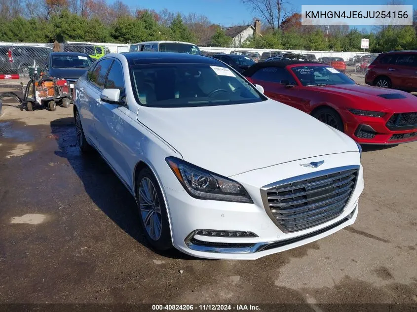 KMHGN4JE6JU254156 2018 Genesis G80 3.8