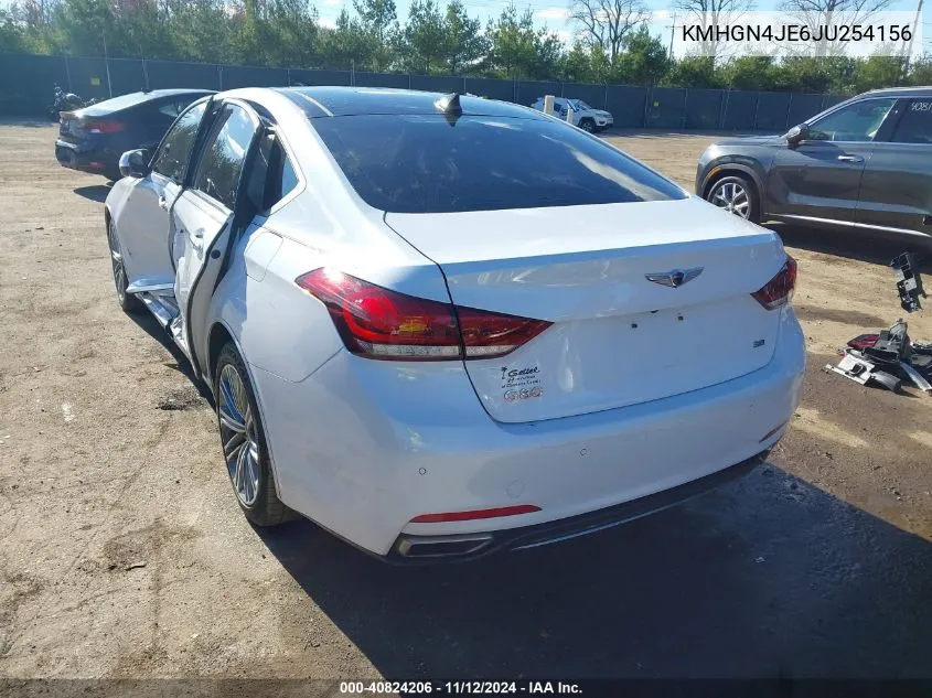 KMHGN4JE6JU254156 2018 Genesis G80 3.8