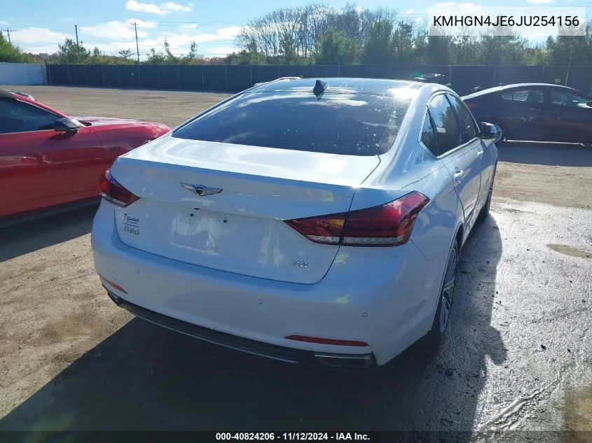 KMHGN4JE6JU254156 2018 Genesis G80 3.8