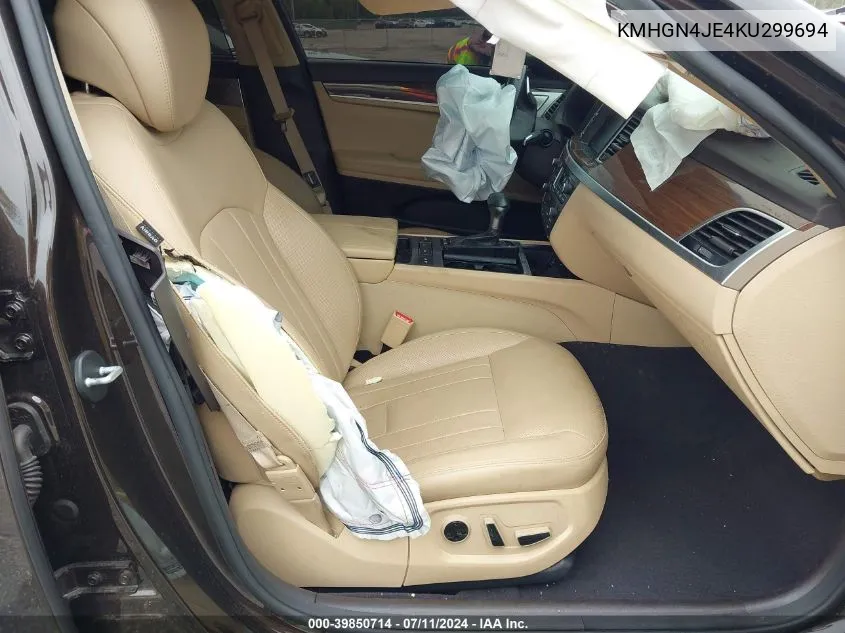 KMHGN4JE4KU299694 2019 Genesis G80 3.8