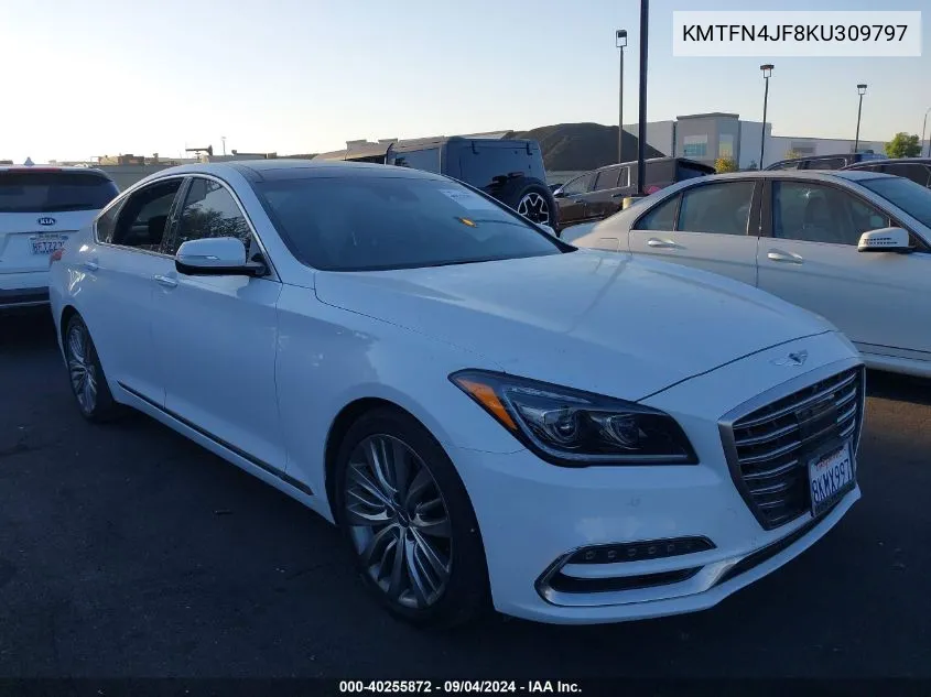 KMTFN4JF8KU309797 2019 Genesis G80 5.0 Ultimate