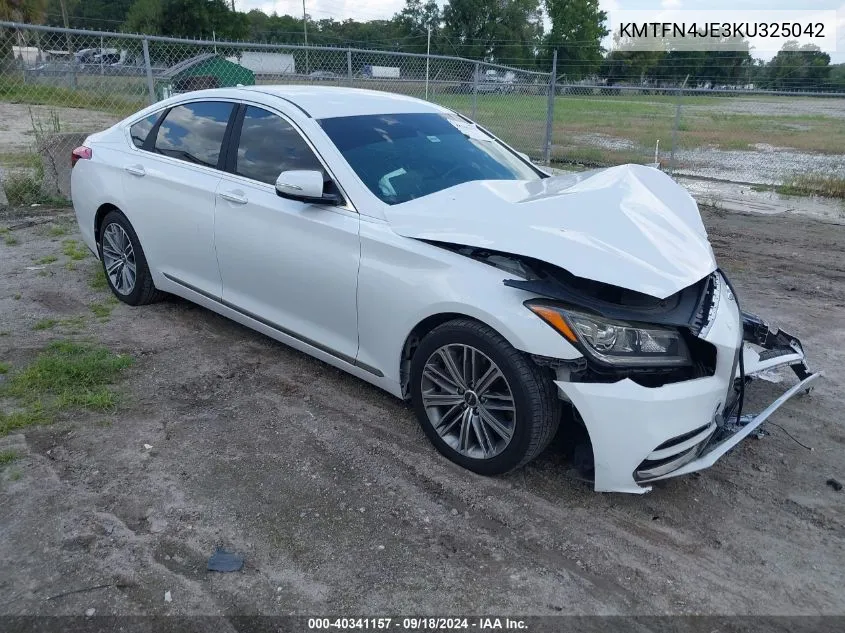 2019 Genesis G80 3.8 VIN: KMTFN4JE3KU325042 Lot: 40341157