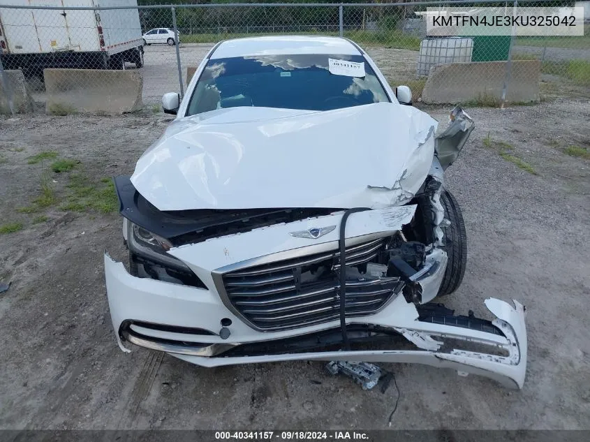 2019 Genesis G80 3.8 VIN: KMTFN4JE3KU325042 Lot: 40341157