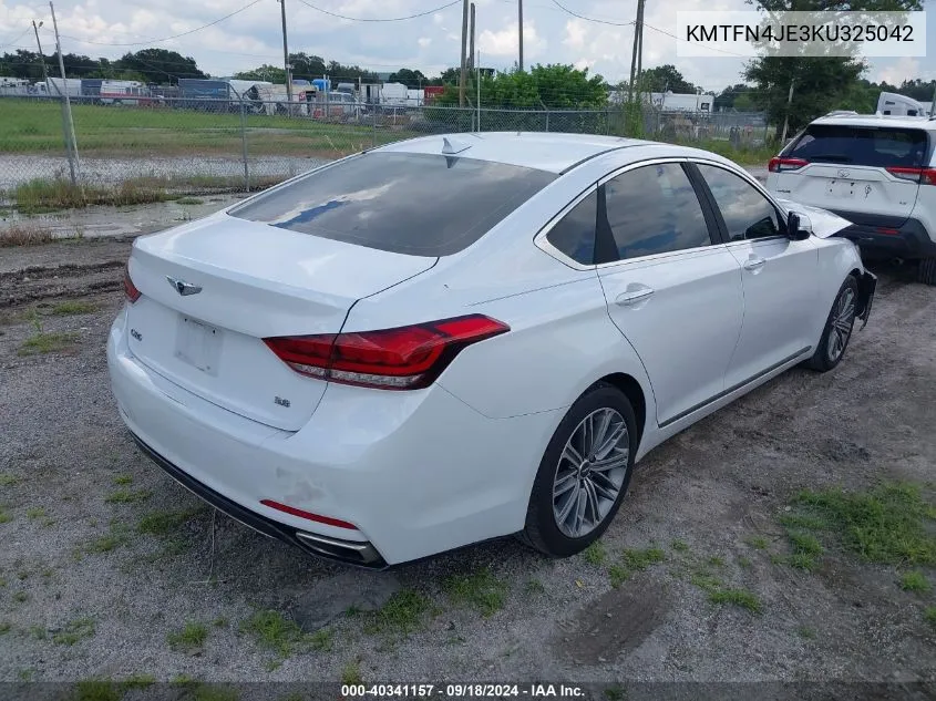 2019 Genesis G80 3.8 VIN: KMTFN4JE3KU325042 Lot: 40341157