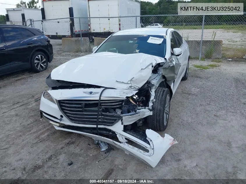 2019 Genesis G80 3.8 VIN: KMTFN4JE3KU325042 Lot: 40341157