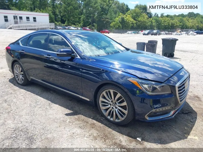 2020 Genesis G80 5.0 Ultimate Rwd VIN: KMTFN4JF9LU333804 Lot: 40145235