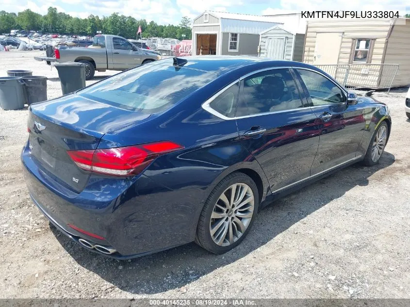 2020 Genesis G80 5.0 Ultimate Rwd VIN: KMTFN4JF9LU333804 Lot: 40145235