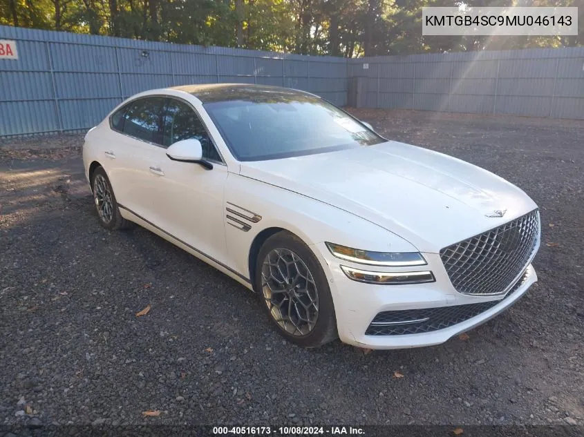 2021 Genesis G80 Advanced/Prestige VIN: KMTGB4SC9MU046143 Lot: 40516173