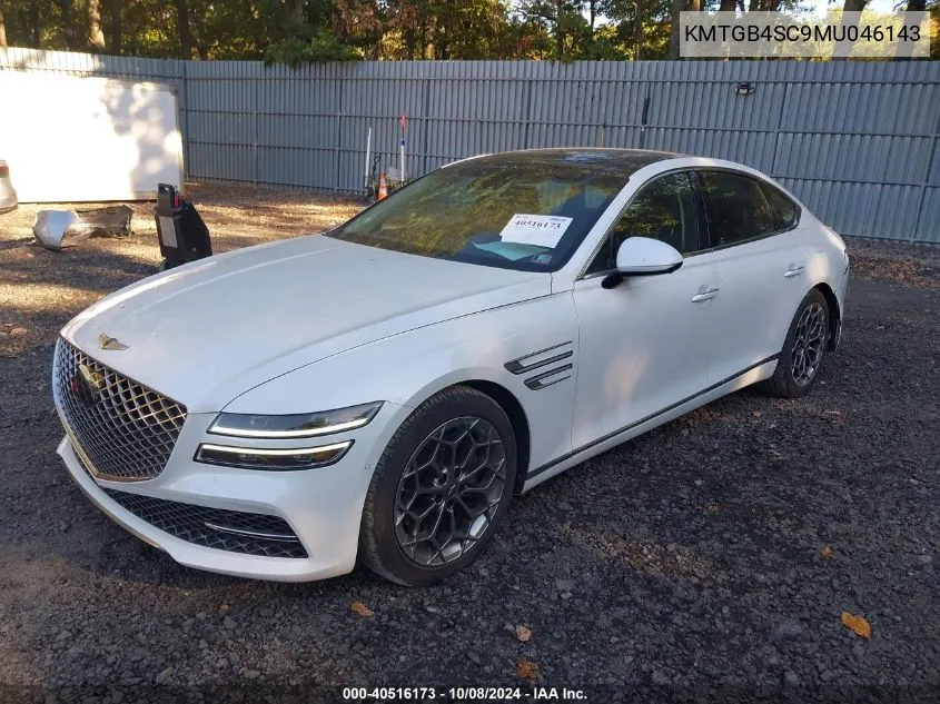 2021 Genesis G80 Advanced/Prestige VIN: KMTGB4SC9MU046143 Lot: 40516173