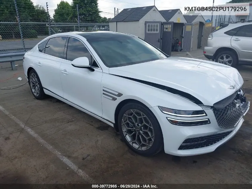 2023 Genesis G80 2.5T Awd VIN: KMTGB4SC2PU179296 Lot: 39772985