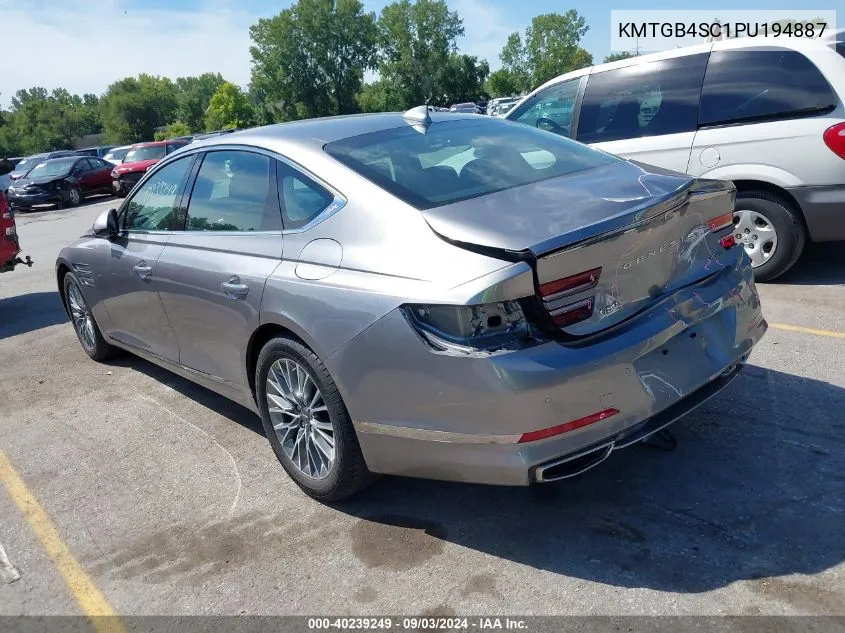 KMTGB4SC1PU194887 2023 Genesis G80 2.5T Awd