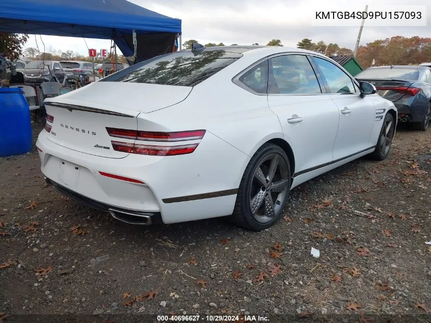 2023 Genesis G80 3.5T Sport Awd VIN: KMTGB4SD9PU157093 Lot: 40696627