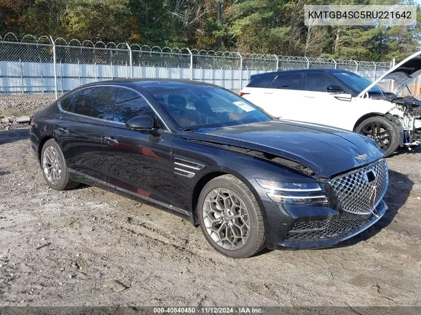 KMTGB4SC5RU221642 2024 Genesis G80 2.5T Awd