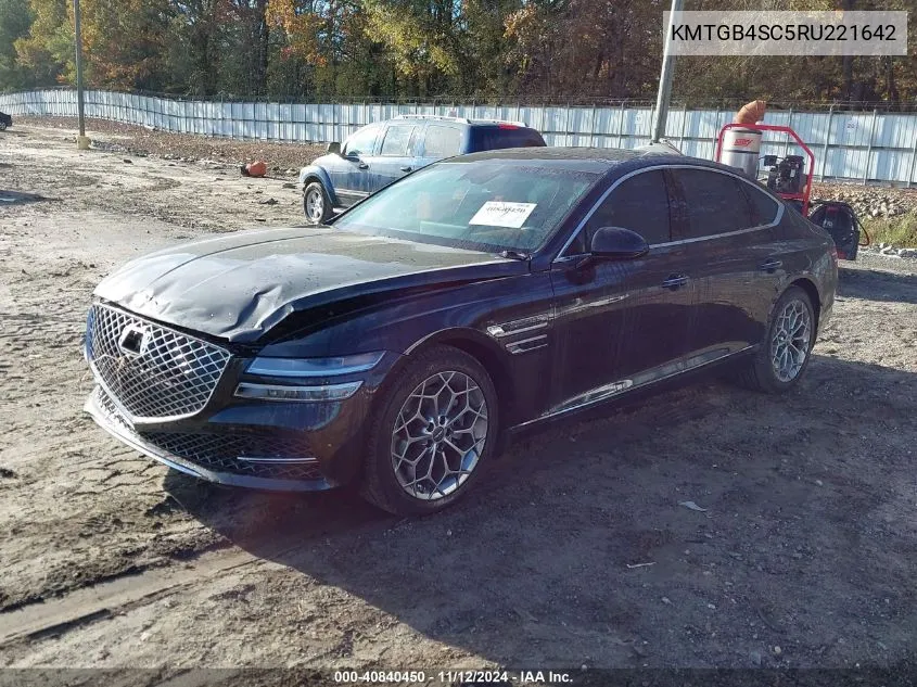 KMTGB4SC5RU221642 2024 Genesis G80 2.5T Awd