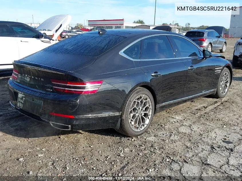 KMTGB4SC5RU221642 2024 Genesis G80 2.5T Awd