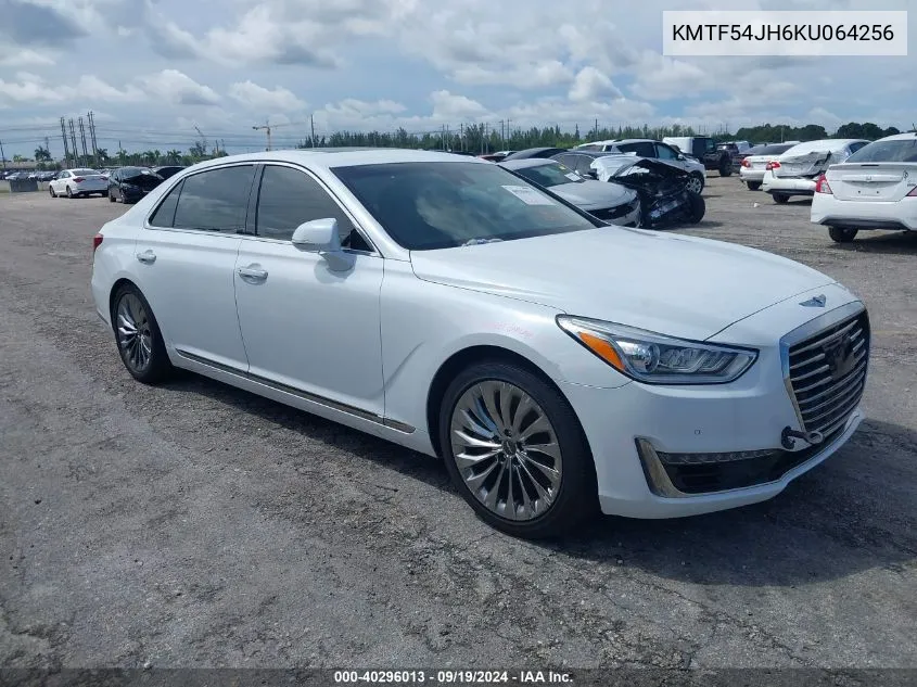 2019 Genesis G90 5.0 Ultimate VIN: KMTF54JH6KU064256 Lot: 40296013