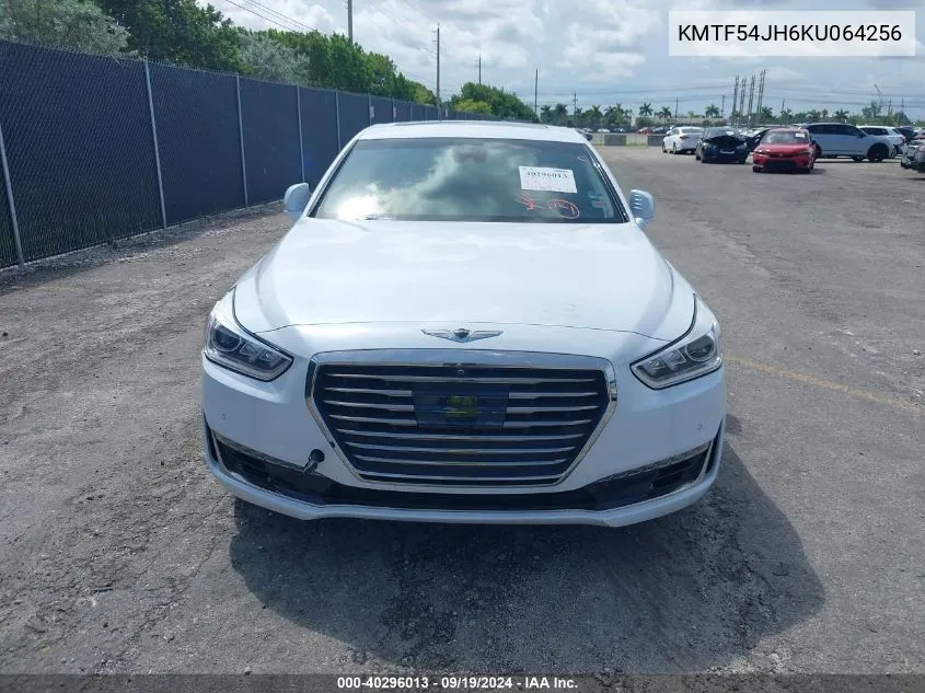 2019 Genesis G90 5.0 Ultimate VIN: KMTF54JH6KU064256 Lot: 40296013