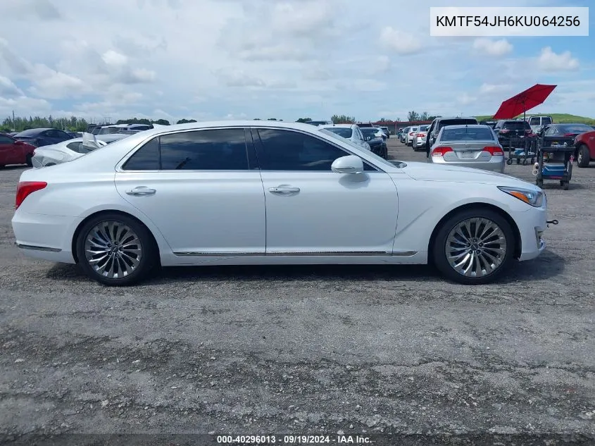 2019 Genesis G90 5.0 Ultimate VIN: KMTF54JH6KU064256 Lot: 40296013