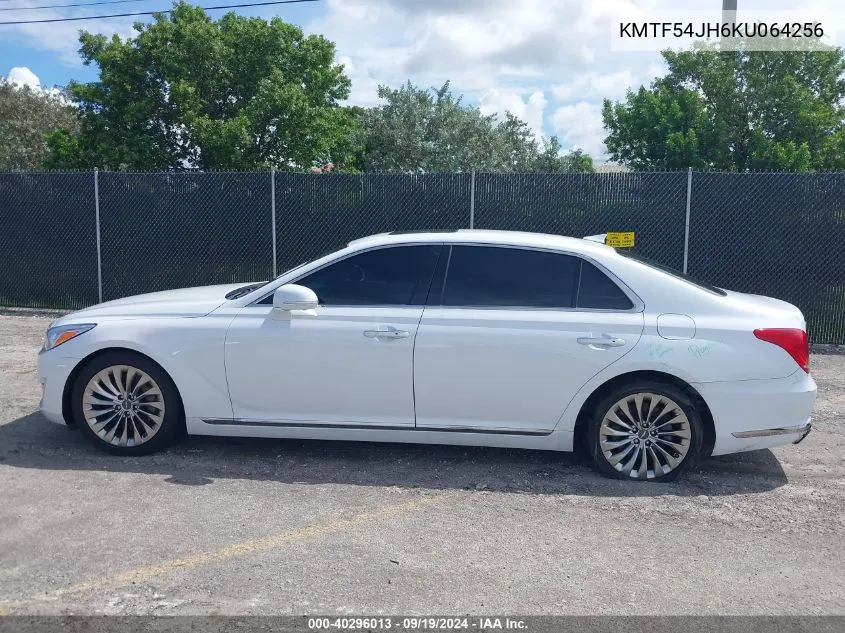 2019 Genesis G90 5.0 Ultimate VIN: KMTF54JH6KU064256 Lot: 40296013