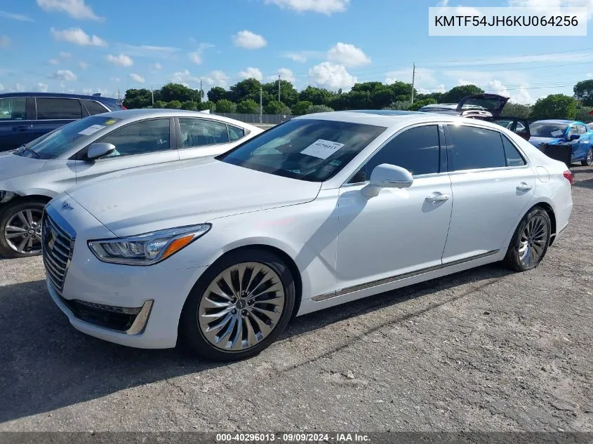 2019 Genesis G90 5.0 Ultimate VIN: KMTF54JH6KU064256 Lot: 40296013