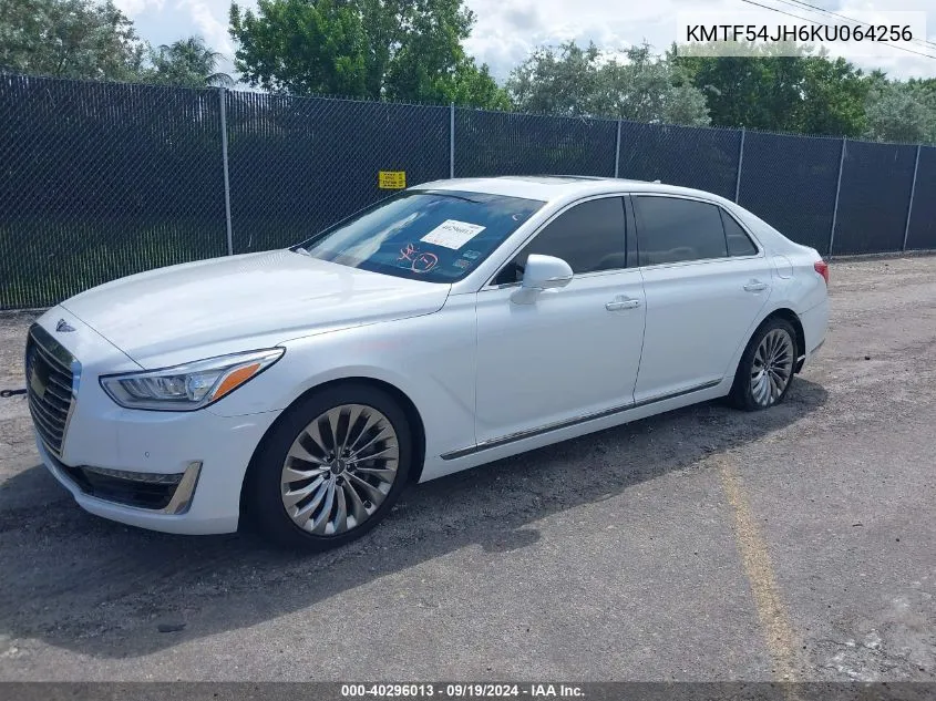 2019 Genesis G90 5.0 Ultimate VIN: KMTF54JH6KU064256 Lot: 40296013