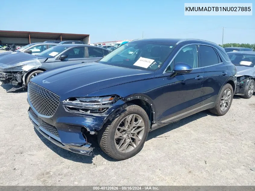 KMUMADTB1NU027885 2022 Genesis Gv70 2.5T Awd