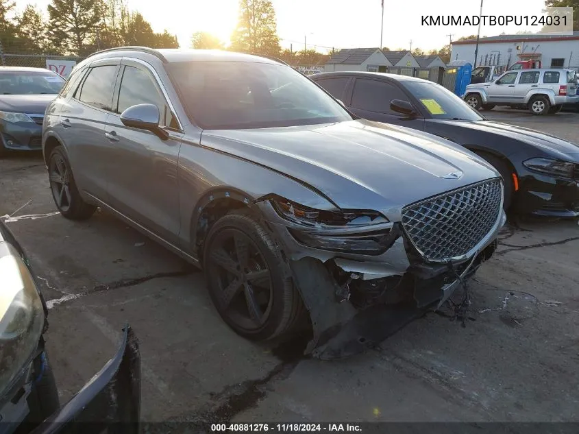 2023 Genesis Gv70 2.5T Awd VIN: KMUMADTB0PU124031 Lot: 40881276