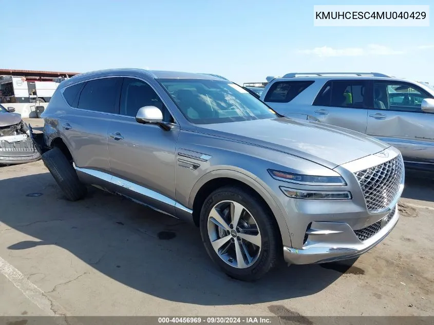 2021 Genesis Gv80 3.5T Awd VIN: KMUHCESC4MU040429 Lot: 40456969