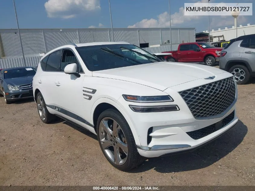 2023 Genesis Gv80 2.5T Awd VIN: KMUHBDSB0PU121727 Lot: 40006420