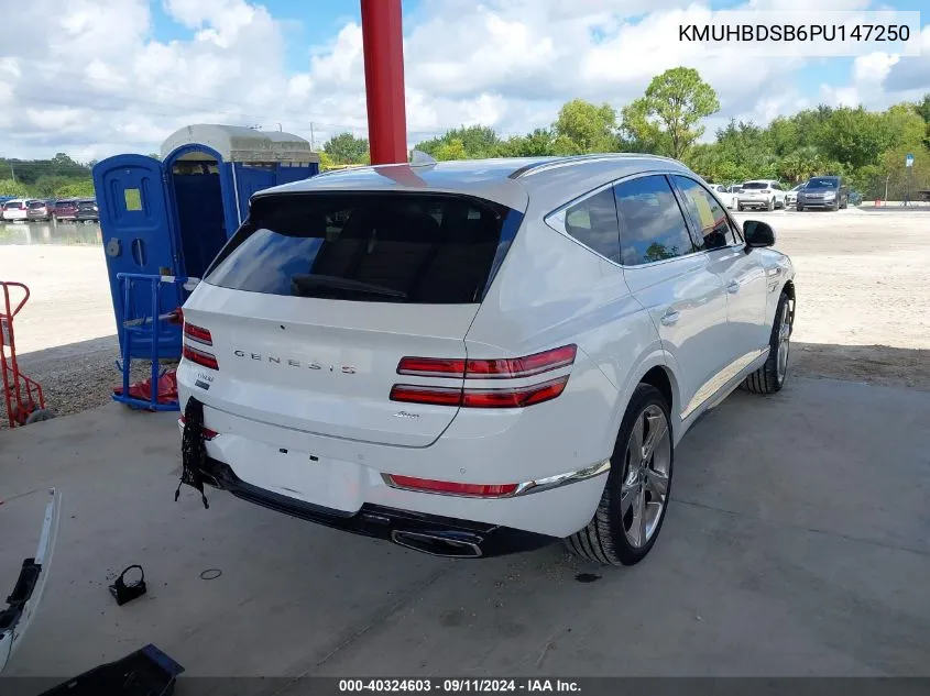 KMUHBDSB6PU147250 2023 Genesis Gv80 2.5T Awd