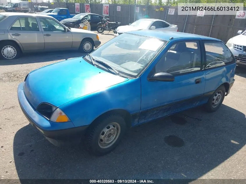 2C1MR2466L6013412 1990 Geo Metro Lsi Sprint Cl