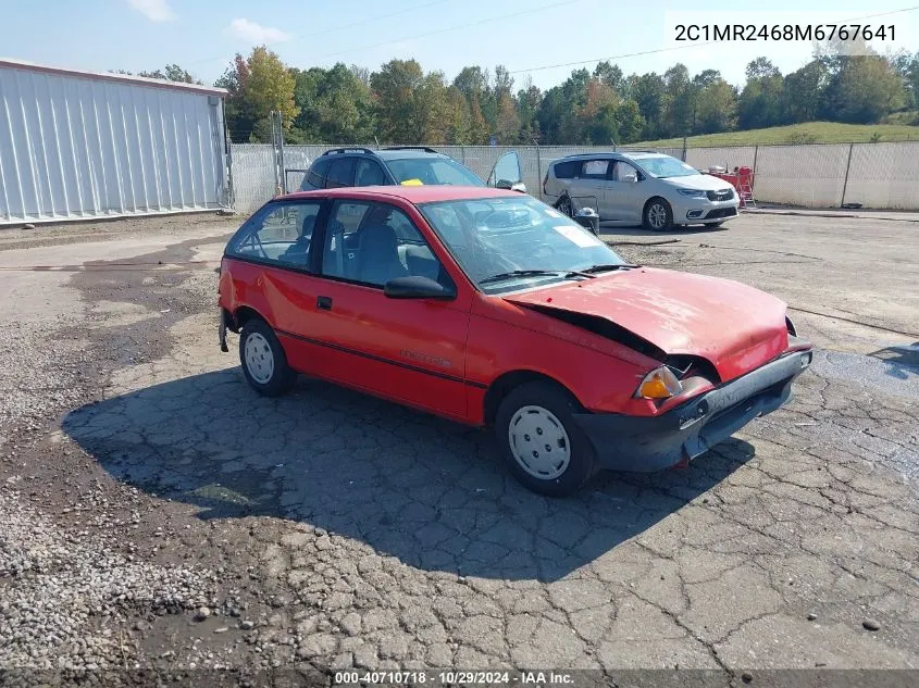 1991 Geo Metro Lsi VIN: 2C1MR2468M6767641 Lot: 40710718