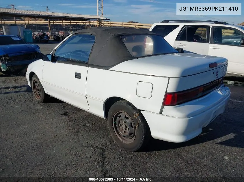 1993 Geo Metro Lsi Sprint Cl VIN: JG1MR3369PK211410 Lot: 40572989