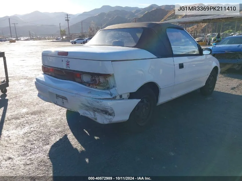 1993 Geo Metro Lsi Sprint Cl VIN: JG1MR3369PK211410 Lot: 40572989